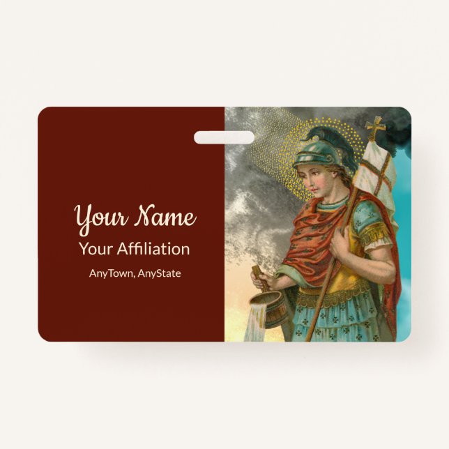 Florian mit Eimer (beide; M 019) Ausweis (Vorderseite)