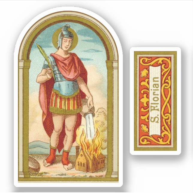 Florian von Lorch (BK 32) Aufkleber (Vorderseite)