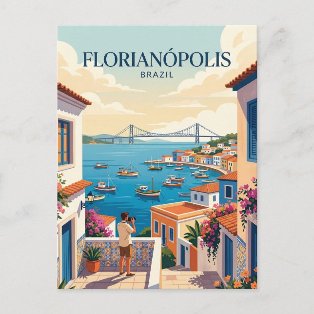 Florianópolis Brasilien Postkarte (Vorderseite)