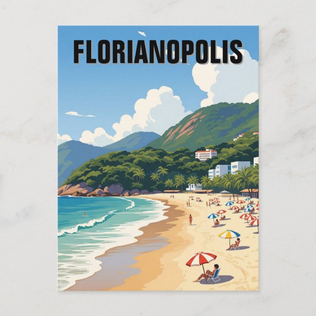 Florianópolis Brasilien Postkarte (Vorderseite)