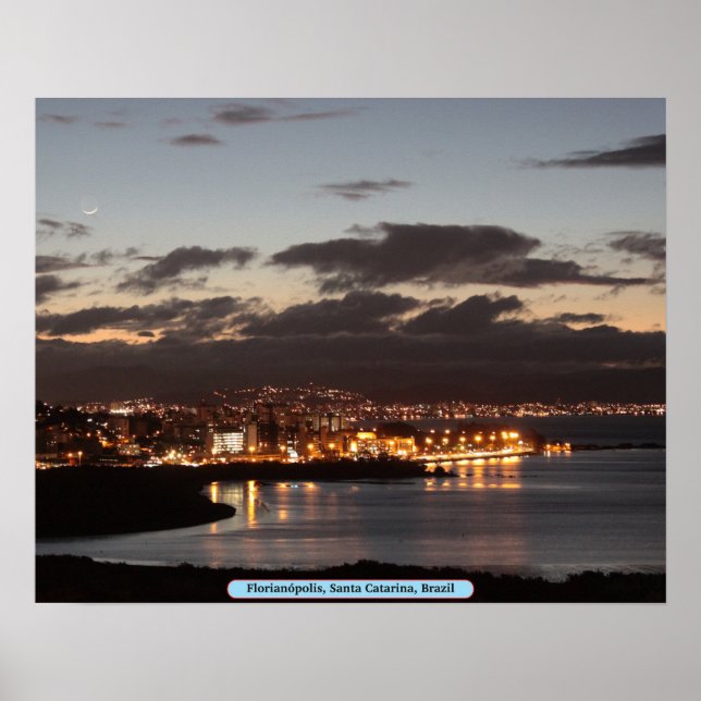 Florianópolis, Santa Catarina, Brazil Poster (Vorne)