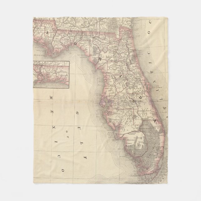 Florida 10 fleecedecke (Vorderseite)