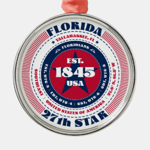 Florida 27. Staat Weihnachtsschmuck