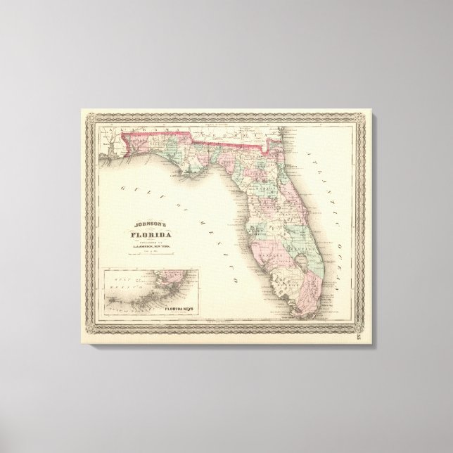 Florida 3 leinwanddruck (Vorderseite)