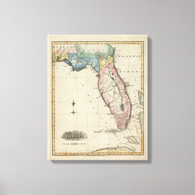 Florida 6 leinwanddruck (Vorderseite)