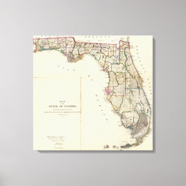 Florida 9 leinwanddruck (Vorderseite)