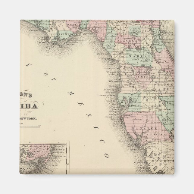 Florida 9 magnet (Vorne)