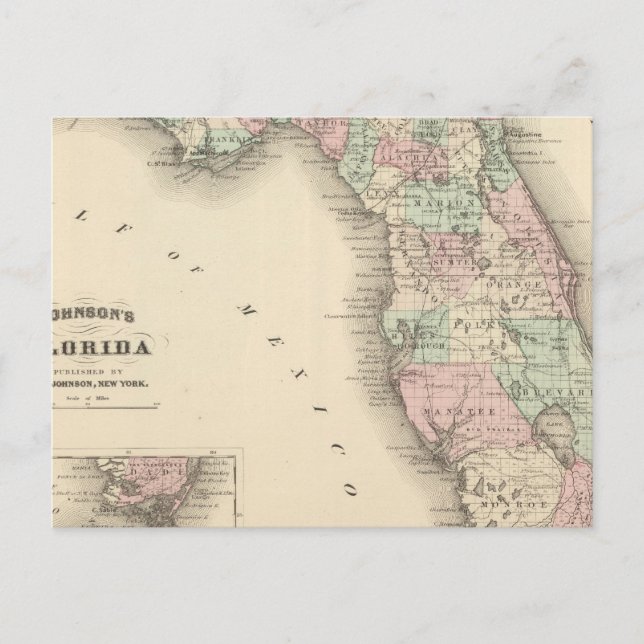 Florida 9 postkarte (Vorderseite)