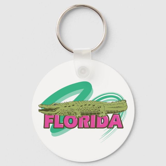 Florida Alligator Schlüsselanhänger (Vorderseite)