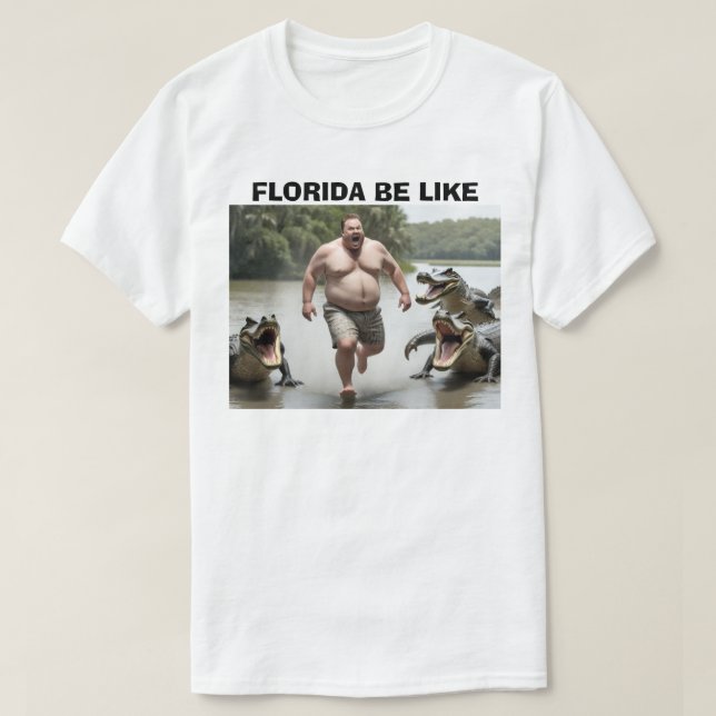 Florida-Alligator T-Shirt (Design vorne)