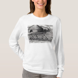Florida-amerikanischer Ureinwohner, der ihre T-Shirt