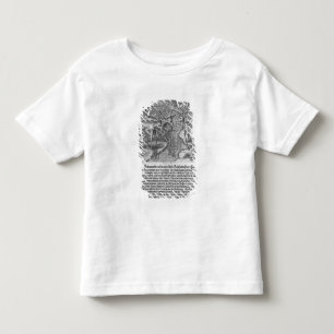 Florida-amerikanischer Ureinwohner, der Rotwild Kleinkind T-shirt