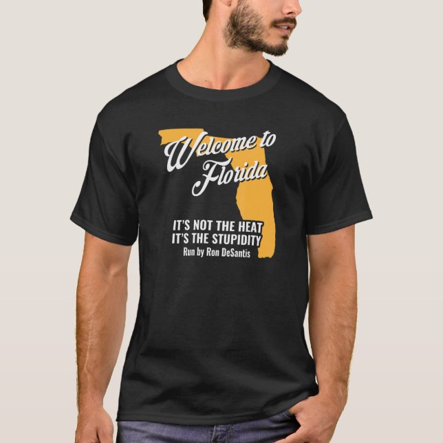 Florida Anti Gov Ron Desantis T-Shirt (Vorderseite)