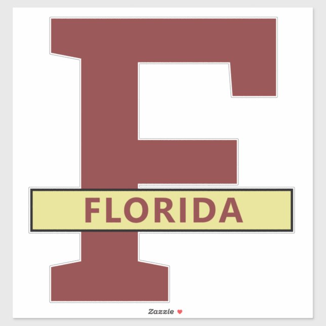 Florida Aufkleber (Blatt)