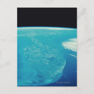 Florida aus dem Weltraum Postkarte