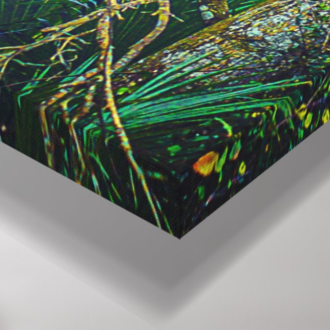 "Florida Backwoods" Mauer Art Leinwanddruck (Ecke(Unten))
