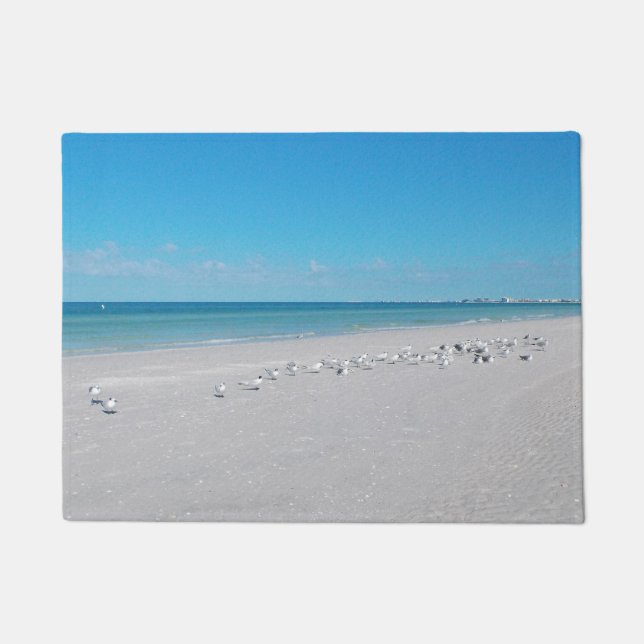 Florida Beach Door Mat Fußmatte (Vorderseite)