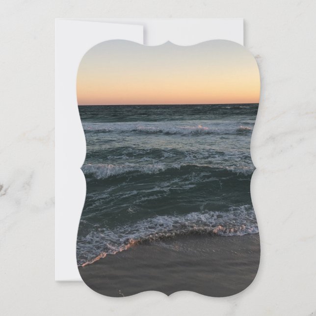 Florida Beach Einladung (Vorderseite)