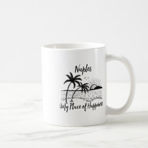 Florida Beach mein Ort des Glücks - Neapel Kaffeetasse