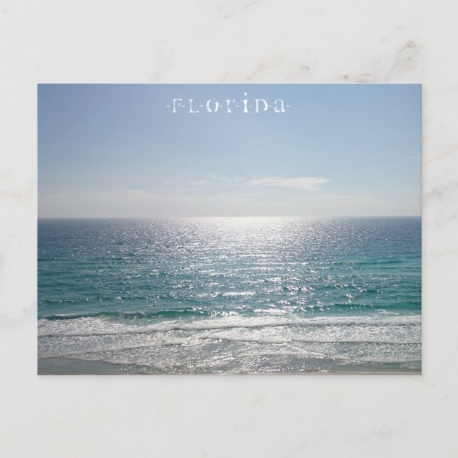 Florida Beach (Navarra) Postkarte (Vorderseite)
