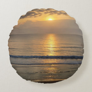 Florida Beach Pillow Rundes Kissen