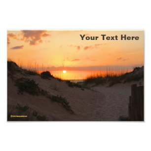 Florida Beach Sunset Fotodruck