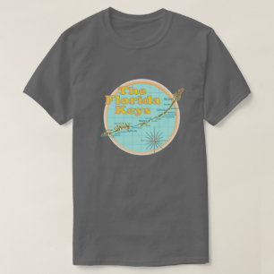 Florida befestigt Kartenillustration T-Shirt