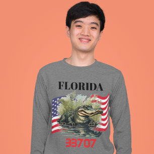 Florida Boys Bella+Canvas Langarm-Shirt