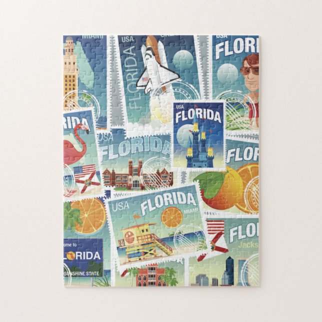 Florida-Briefmarken (Vertikal)