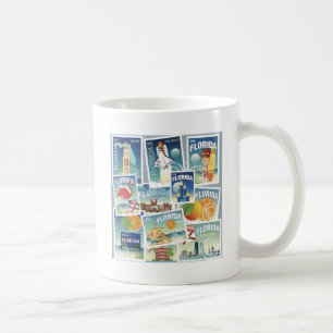 Florida-Briefmarken Kaffeetasse