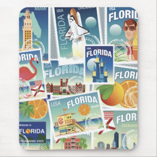 Florida-Briefmarken Mousepad