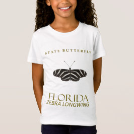 Florida Butterfly Zebra Longwing Design T-Shirt