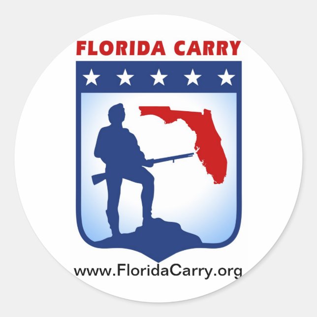 Florida Carry Sticker (Vorderseite)