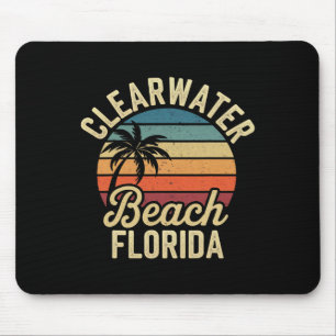 Florida Clear Water Beach Urlaub Souvenirs Familie Mousepad