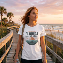 Florida Coastal Sunset Heritage T-Shirt