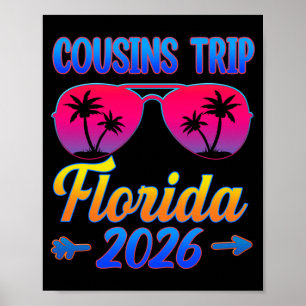 Florida Cousins Trip 2026 Gles Cousin Wochenende Poster
