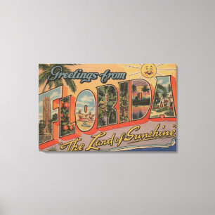 Florida - Das Land der Sonne Leinwanddruck
