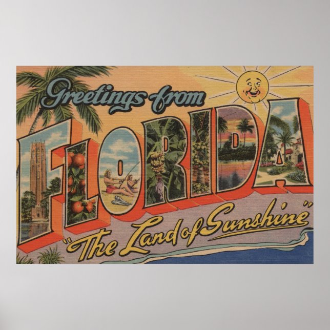 Florida - Das Land der Sonne Poster (Vorne)