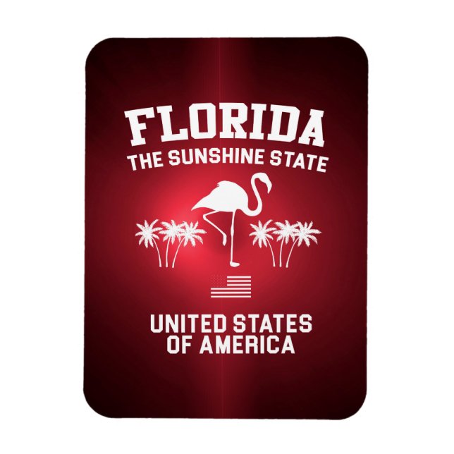Florida Der Sonnenschein-Staat Magnet (Vertikal)
