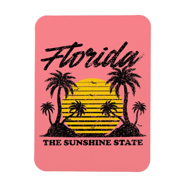 Florida Der Sonnenschein-Staat Magnet (Vertikal)
