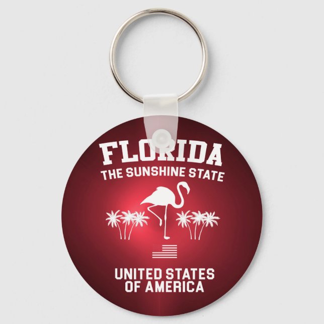 Florida Der Sonnenschein-Staat Schlüsselanhänger (Vorderseite)