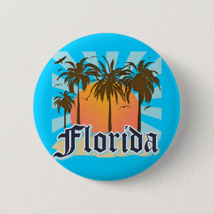 Florida der Sonnenschein-Staat USA Button