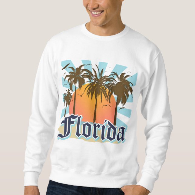 Florida der Sonnenschein-Staat USA Sweatshirt (Vorderseite)