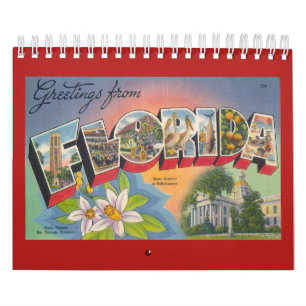 FLORIDA, ein Jahrgang Kalender