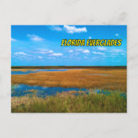 Florida Everglades Sawgrass, Sky & Reflections