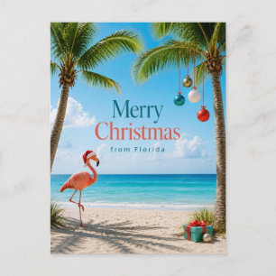Florida Festive Flamingos Weihnachten
