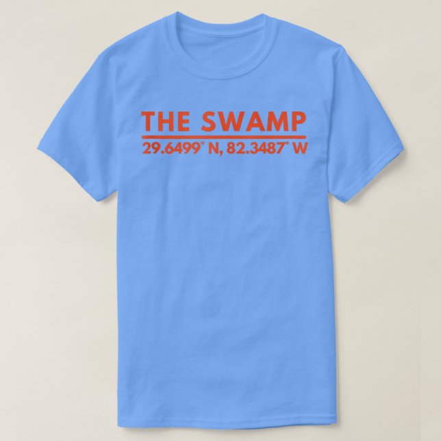 Florida FL Fans The Swamp T-Shirt (Design vorne)