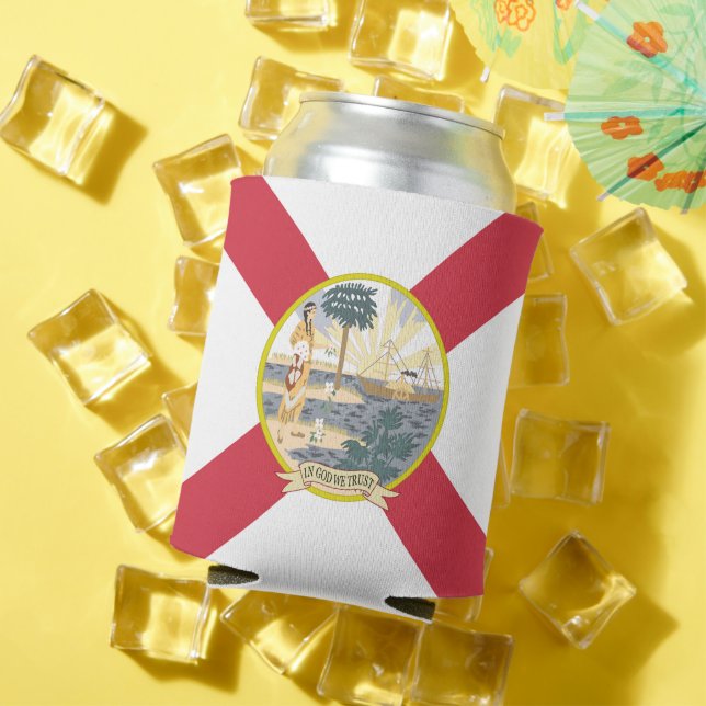 Florida Flag: Der Sonnenschein-Staat von Floridian Dosenkühler (In Situ Sommer)