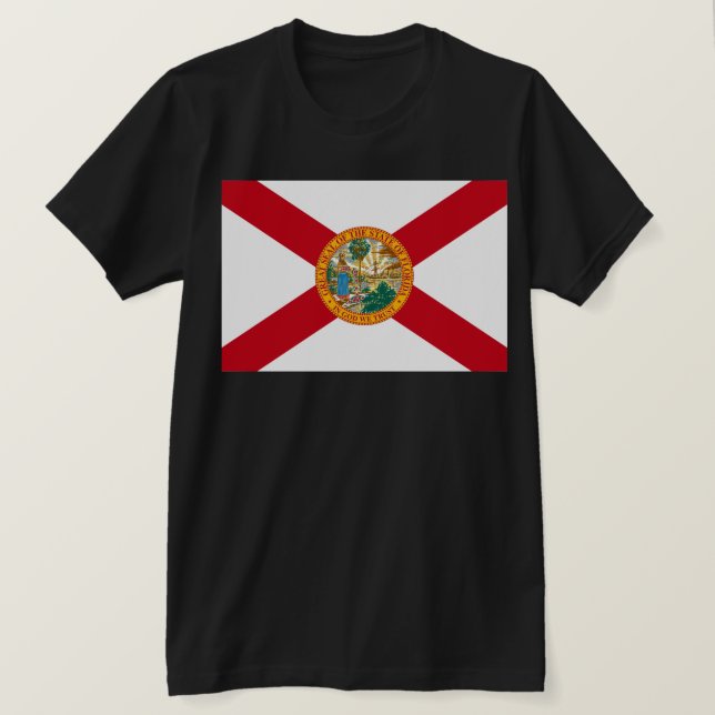 Florida Flag: Der Sonnenschein-Staat von Floridian T-Shirt (Design vorne)