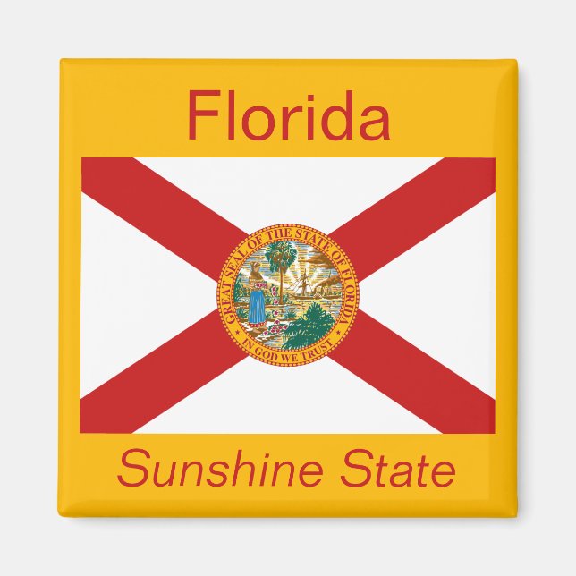 Florida Flag Magnet (Vorne)